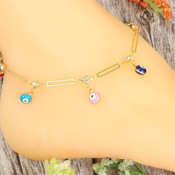 Dainty Anklet for Women – Elegant Everyday Jewelry & Perfect Gift | MLCRC1532 - Picture 9 of 10